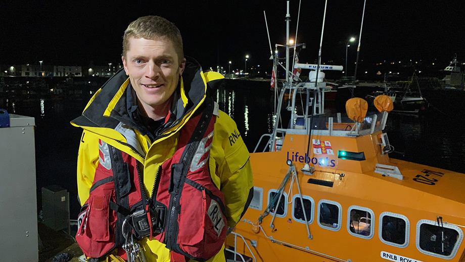 Wick RNLI Coxswain Allan Lipp
