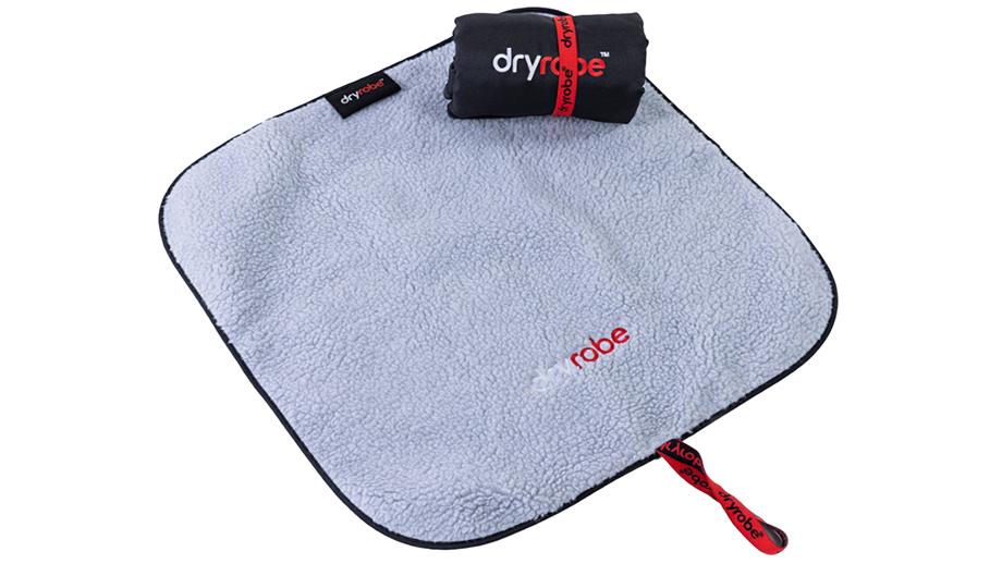 A grey, soft changing mat from dryrobe