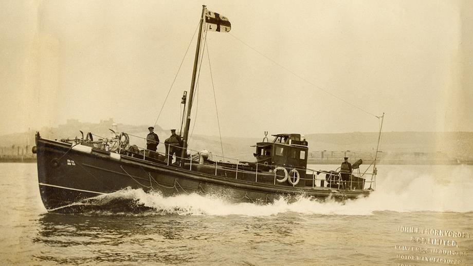 Dover’s 1930 fast motor lifeboat, Sir William Hillary