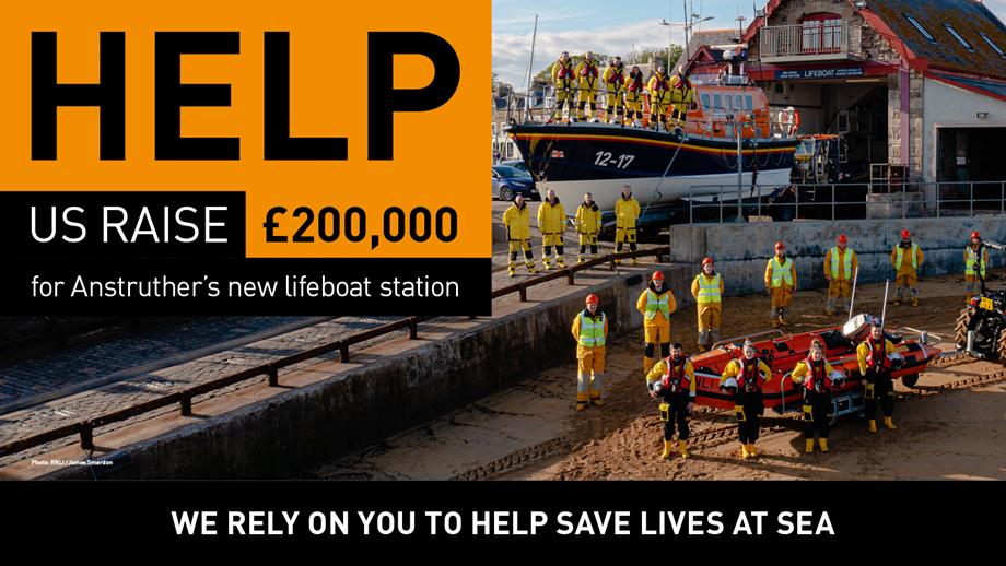 Help us raise £200,000 Anstruther Appeal