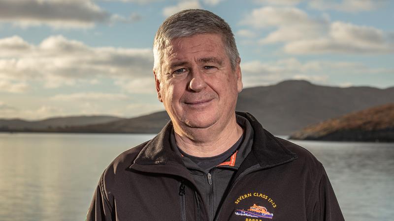 Barra Island Lifeboat Operations Manager Raghnall MacLean
