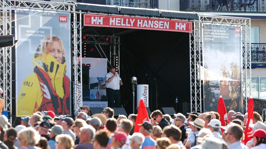 Helly Hansen event with RNLI
