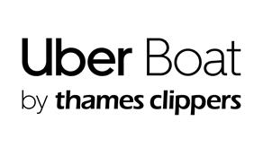 Uber Boat by Thames Clippers logo