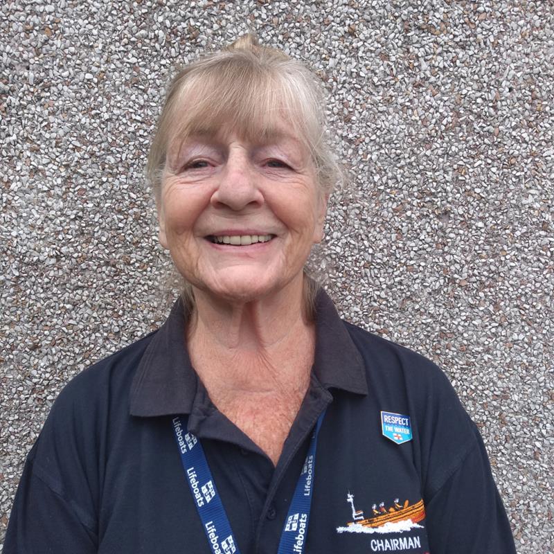 Portrait of Looe lifeboat station volunteer Anna Watson 