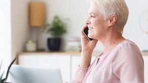 Lady on the phone