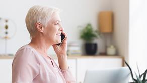 Female talking on phone