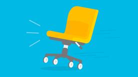 An office chair icon