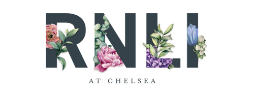 RNLI at RHS Chelsea Flower Show logo