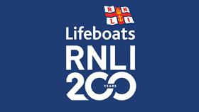 RNLI 200 logo