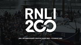 RNLI 200 creative guidelines