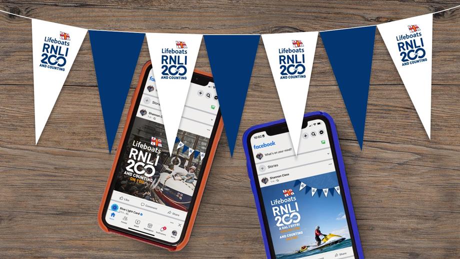 English and bilingual social media assets are available to download from the RNLI Media Library also known as the Source