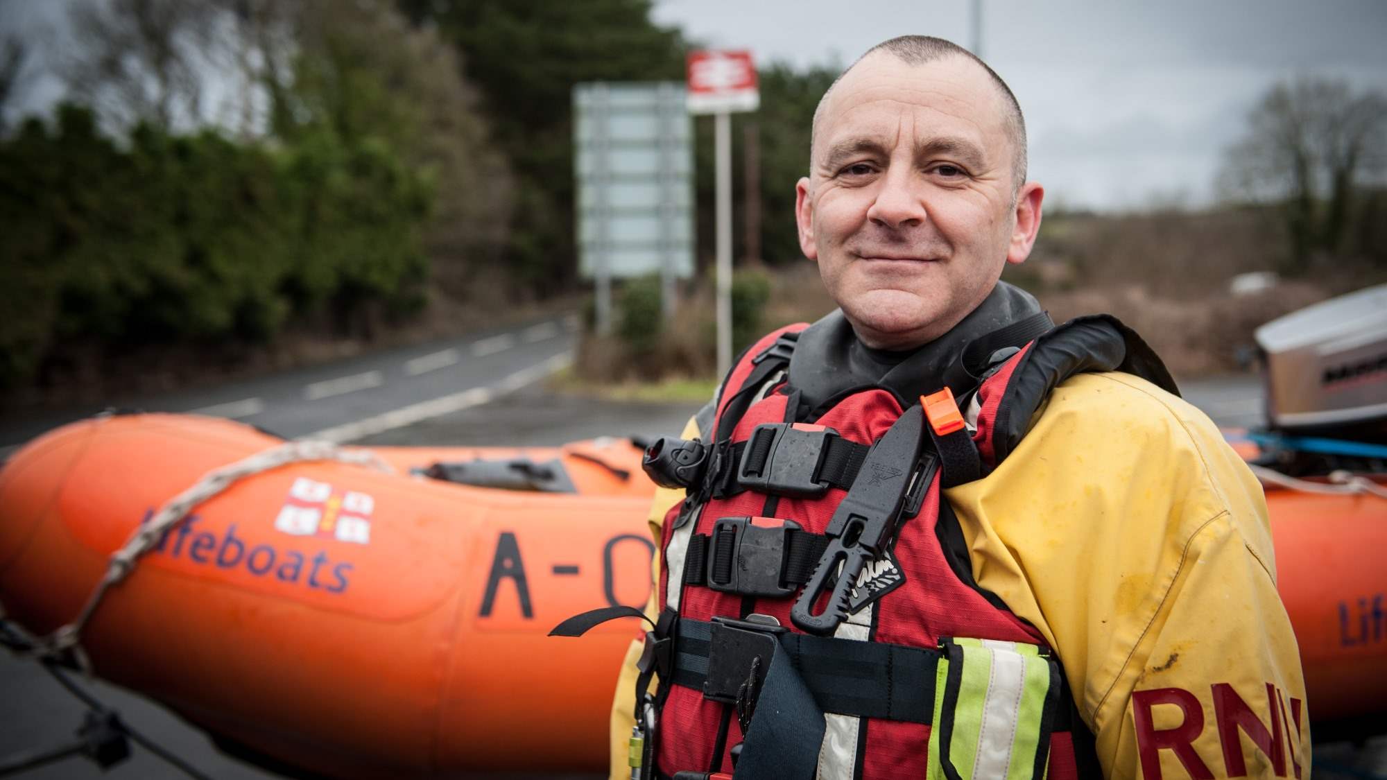 Paul Eastment - RNLI Divisional Operations Manager, Porthcawl Crew Member and Flood Rescue Team Member