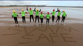 Children taking part in Swim Safe with the RNLI and Amateur Swimming Association (ASA)