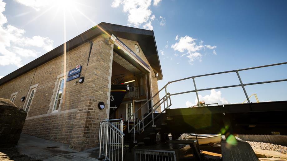 The new Swanage Lifeboat Station