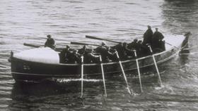 The historic Whitby lifeboat