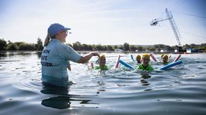 Swim Safe programme taking place at Spring Lakes, Long Eaton.