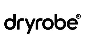 logo of dryrobe containing black bold text that says 'dryrobe'