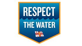 respect the water logo