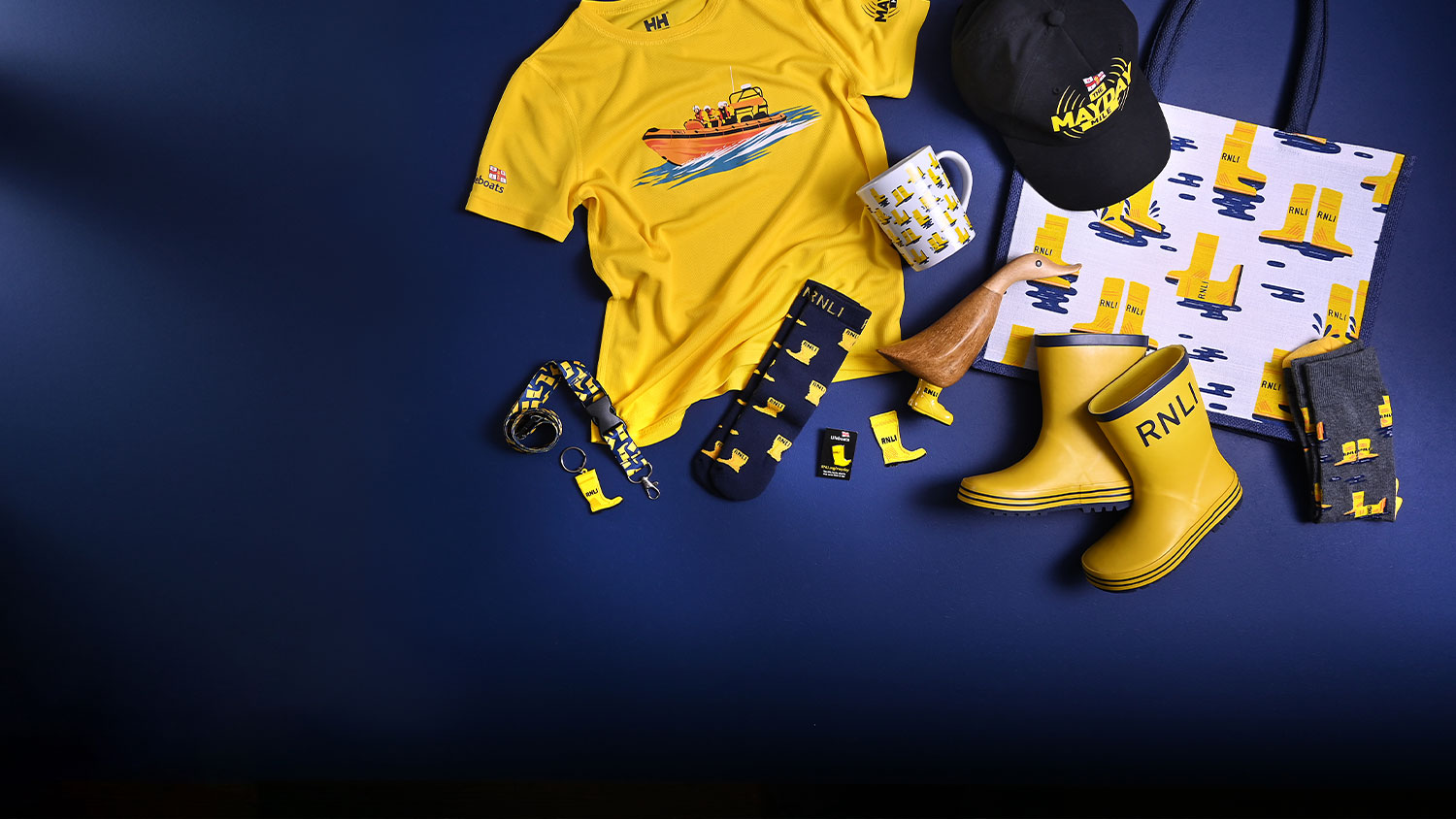 Get your Mayday Mile merchandise from the RNLI Shop