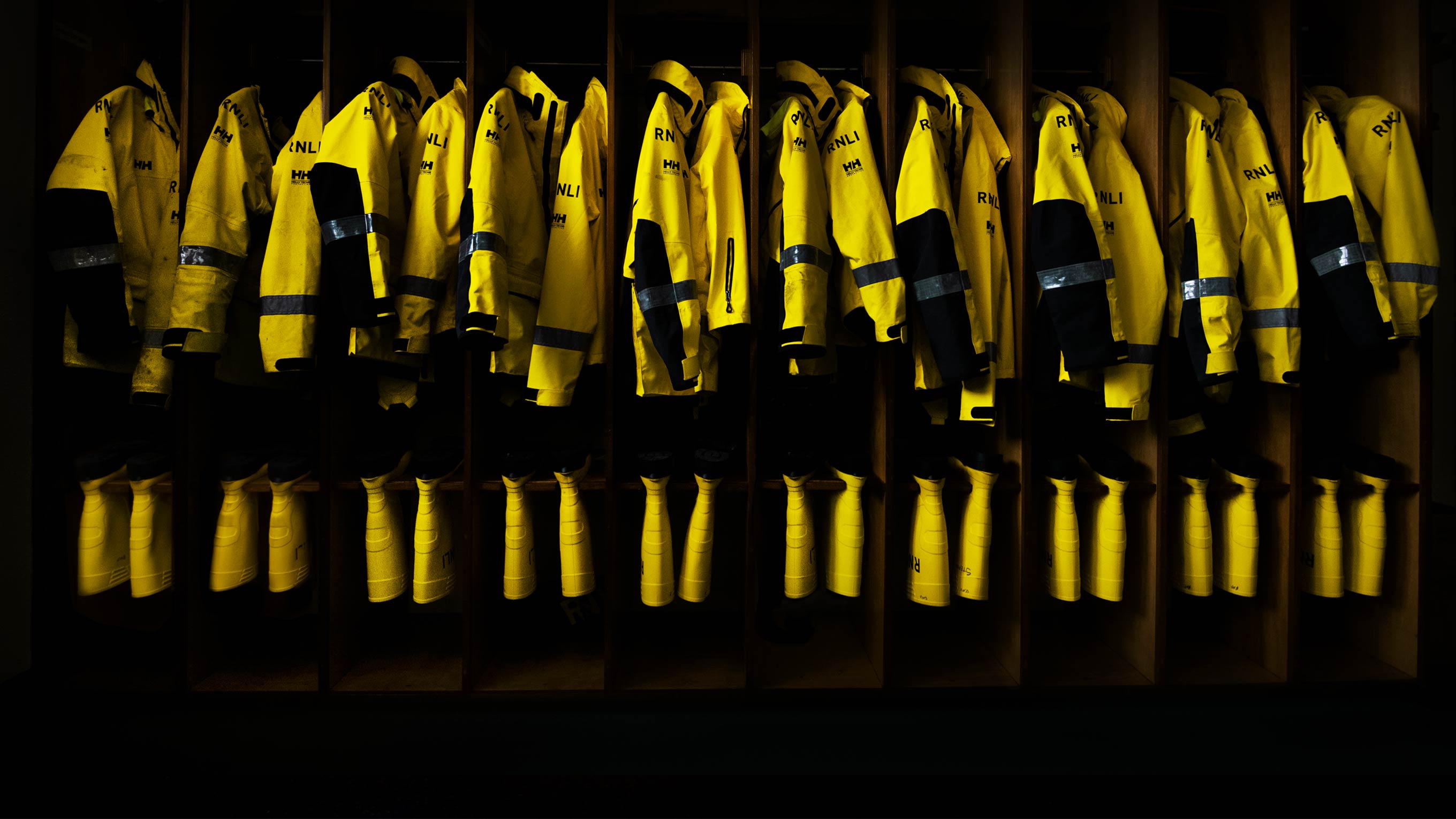 RNLI volunteer crew kit