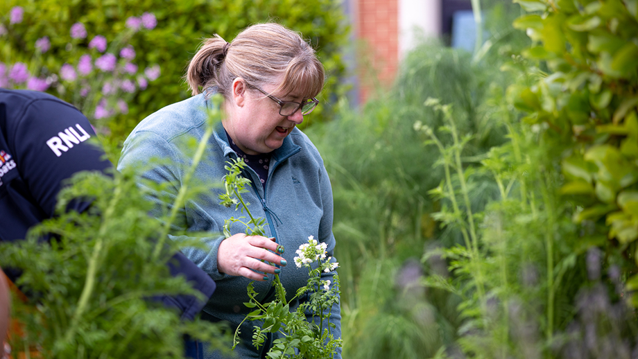 Plant sale at the RNLI College following the Chelsea Flower Show
