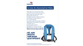 Wear Your Lifejacket - Irish