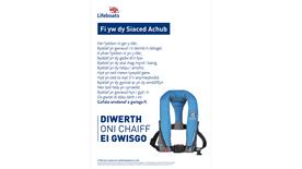 Wear Your Lifejacket - Welsh