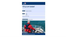 boating poster