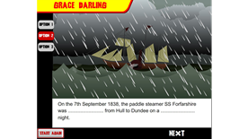 Grace Darling Interactive whiteboard activity thumbnail