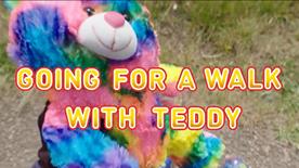 Going for a walk with Teddy