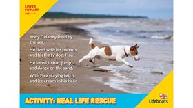 RNLI Real Life Rescue activity presentation slides