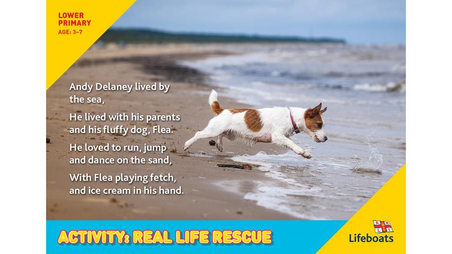 RNLI Real Life Rescue activity presentation slides