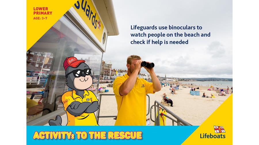 RNLI To The Rescue activity slides