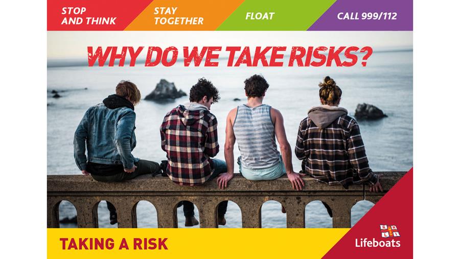 RNLI Taking A Risk activity slides