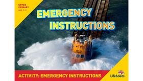 RNLI Emergency Instructions activity slides