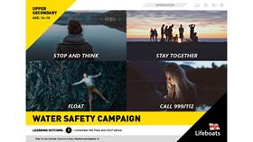 RNLI Water Safety Campaign activity slides